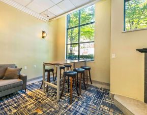 Bar area at Grand Park Hotel & Suites Downtown Vancouver.