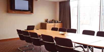 Professional meeting room at Leonardo Hotel Aberdeen.