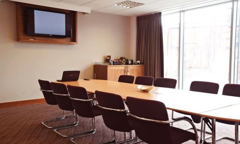 Professional meeting room at Leonardo Hotel Aberdeen.