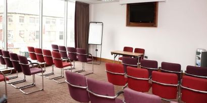 Meeting room at Leonardo Hotel Bradford.
