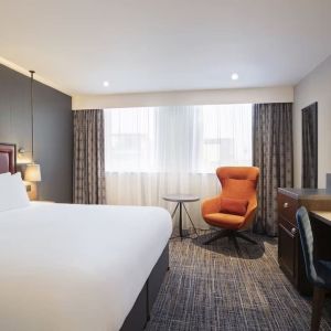 Day use room with natural light at Leonardo Royal Hotel Birmingham.
