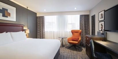 Day use room with natural light at Leonardo Royal Hotel Birmingham.
