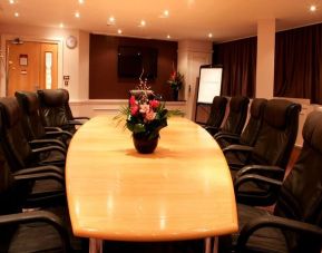 Professional meeting room at Leonardo Royal Hotel Birmingham.
