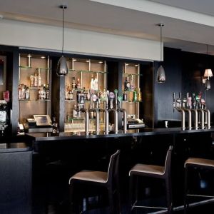 Hotel bar at Leonardo Hotel Dublin Christchurch.