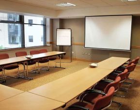 Professional meeting room at Leonardo Hotel Cork.
