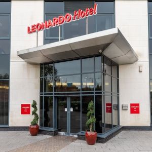 Hotel exterior at Leonardo Hotel Derby.