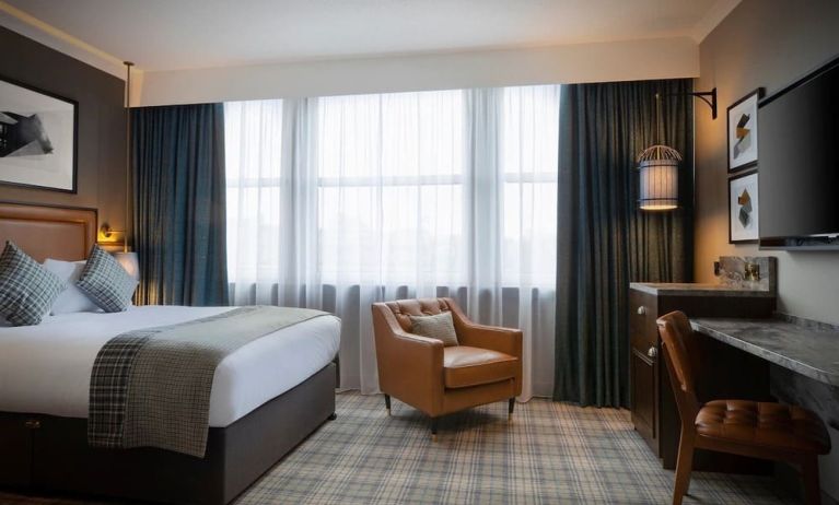 Spacious day use room at Leonardo Royal Hotel Edinburgh.