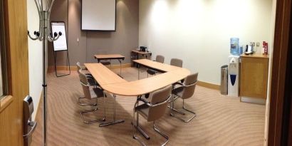 Professional meeting room at Leonardo Hotel Exeter.