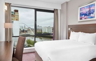 Day use room with natural light at Leonardo Hotel Newcastle Quayside.