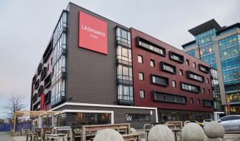 Hotel exterior at Leonardo Hotel Newcastle Quayside.