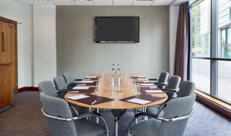 Professional meeting room at Leonardo Hotel Newcastle Quayside.