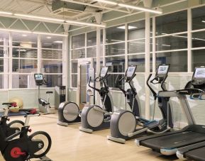 Fitness center available at Leonardo Royal Hotel Oxford.