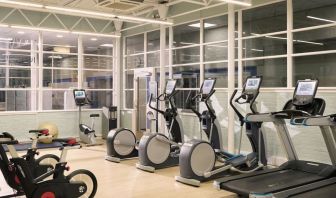 Fitness center available at Leonardo Royal Hotel Oxford.