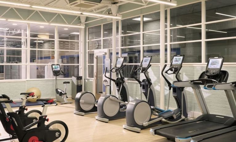 Fitness center available at Leonardo Royal Hotel Oxford.