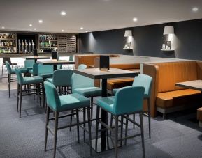 Hotel bar perfect for coworking at Leonardo Royal Hotel Oxford.