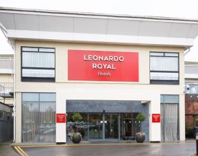 Hotel exterior at Leonardo Royal Hotel Oxford.