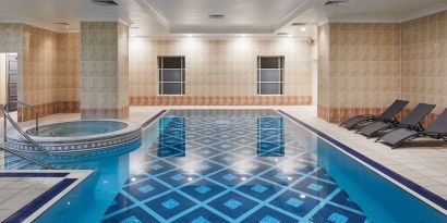 Indoor pool at Leonardo Hotel Middlesbrough.