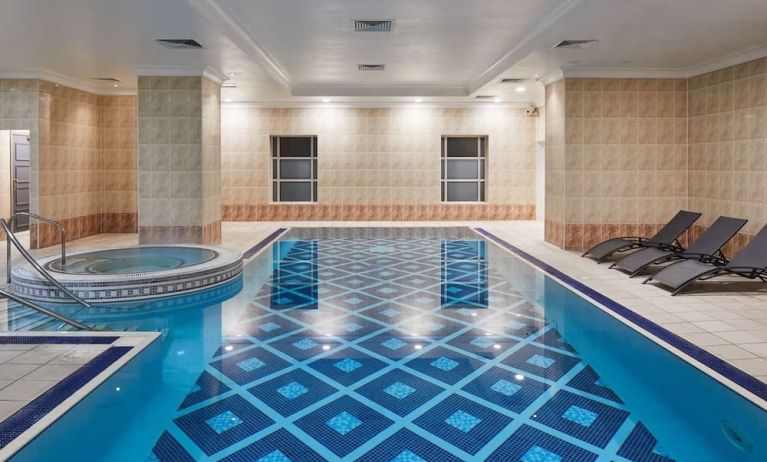 Indoor pool at Leonardo Hotel Middlesbrough.