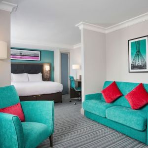 King suite at Leonardo Hotel Middlesbrough.