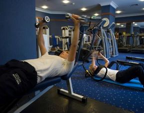 Fitness center at Leonardo Hotel Middlesbrough.