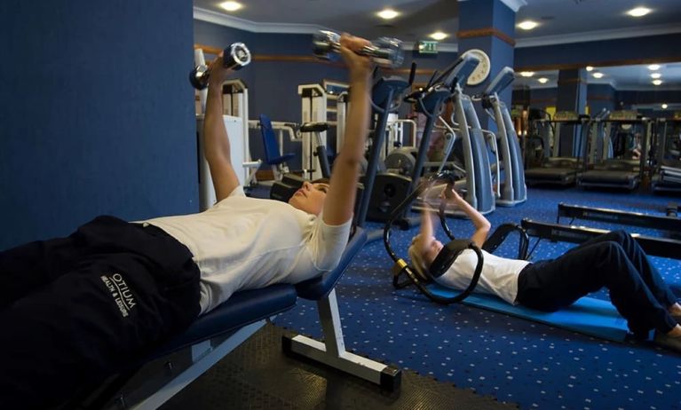 Fitness center at Leonardo Hotel Middlesbrough.