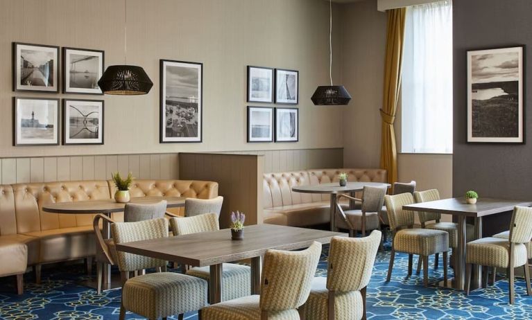 Cozy dining at Leonardo Hotel Middlesbrough.