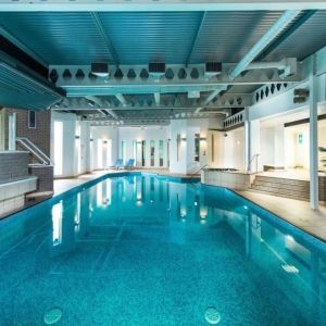 Refreshing indoor pool at Leonardo Hotel Edinburgh Murrayfield.