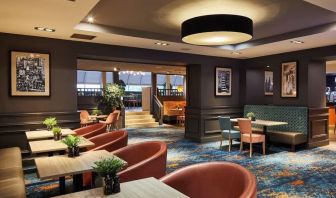 Dining area perfect for coworking at Leonardo Hotel Edinburgh Murrayfield.