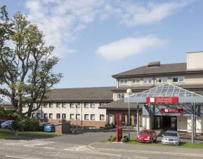 Hotel exterior at Leonardo Hotel Edinburgh Murrayfield.