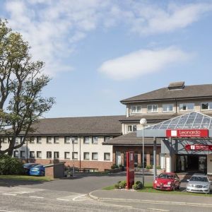 Hotel exterior at Leonardo Hotel Edinburgh Murrayfield.