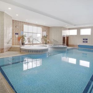 Indoor pool at Leonardo Hotel Inverness.