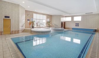 Indoor pool at Leonardo Hotel Inverness.