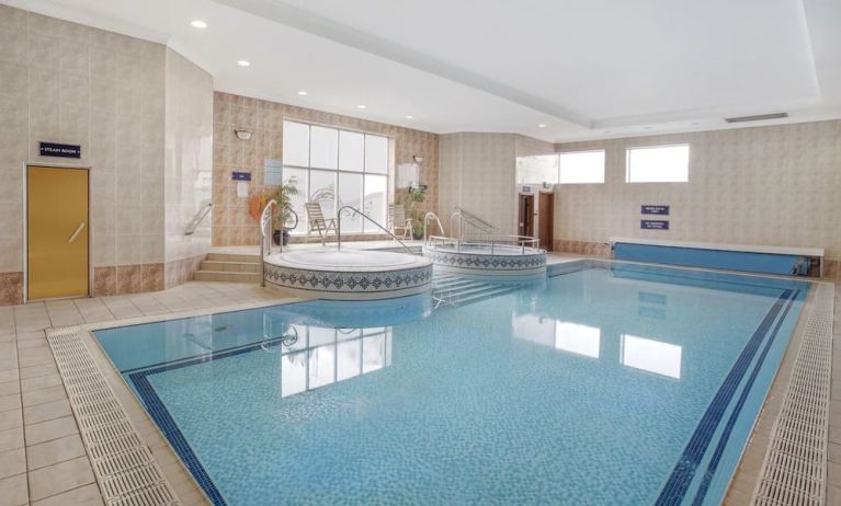 Indoor pool at Leonardo Hotel Inverness.