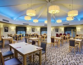 Dining room at Leonardo Hotel Inverness.