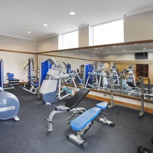 Fitness center at Leonardo Hotel Inverness.