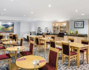 Breakfast area at Leonardo Hotel Inverness.