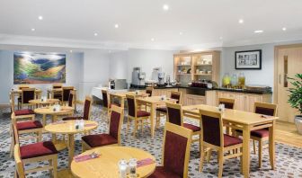 Breakfast area at Leonardo Hotel Inverness.