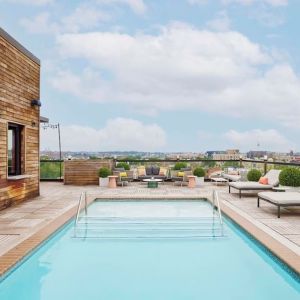 Outdoor pool at Viceroy Washington DC.