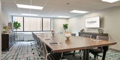 Meeting room at Viceroy Washington DC.