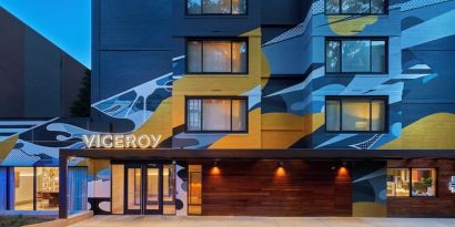 Hotel exterior at Viceroy Washington DC.