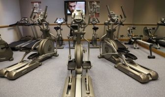 Fitness center available at Leonardo Hotel Leeds.