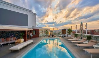 Rooftop pool at Hotel Zena Washington DC.