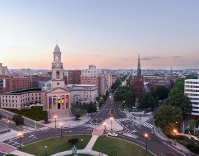 City views at Hotel Zena Washington DC.