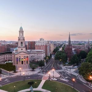 City views at Hotel Zena Washington DC.