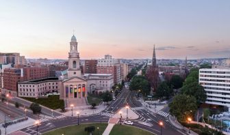 City views at Hotel Zena Washington DC.