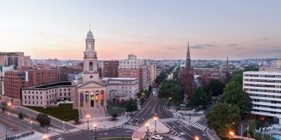 City views at Hotel Zena Washington DC.