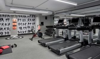 Fitness center at Hotel Zena Washington DC.