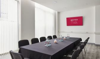 Professional meeting room at Leonardo Royal Hotel Edinburgh Haymarket. 