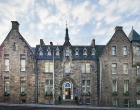 Hotel exterior at Leonardo Hotel Edinburgh City.