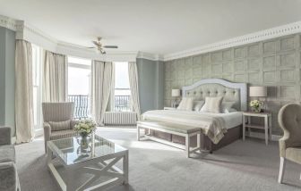 Day use room with open windows and terrace at The Grand Brighton.